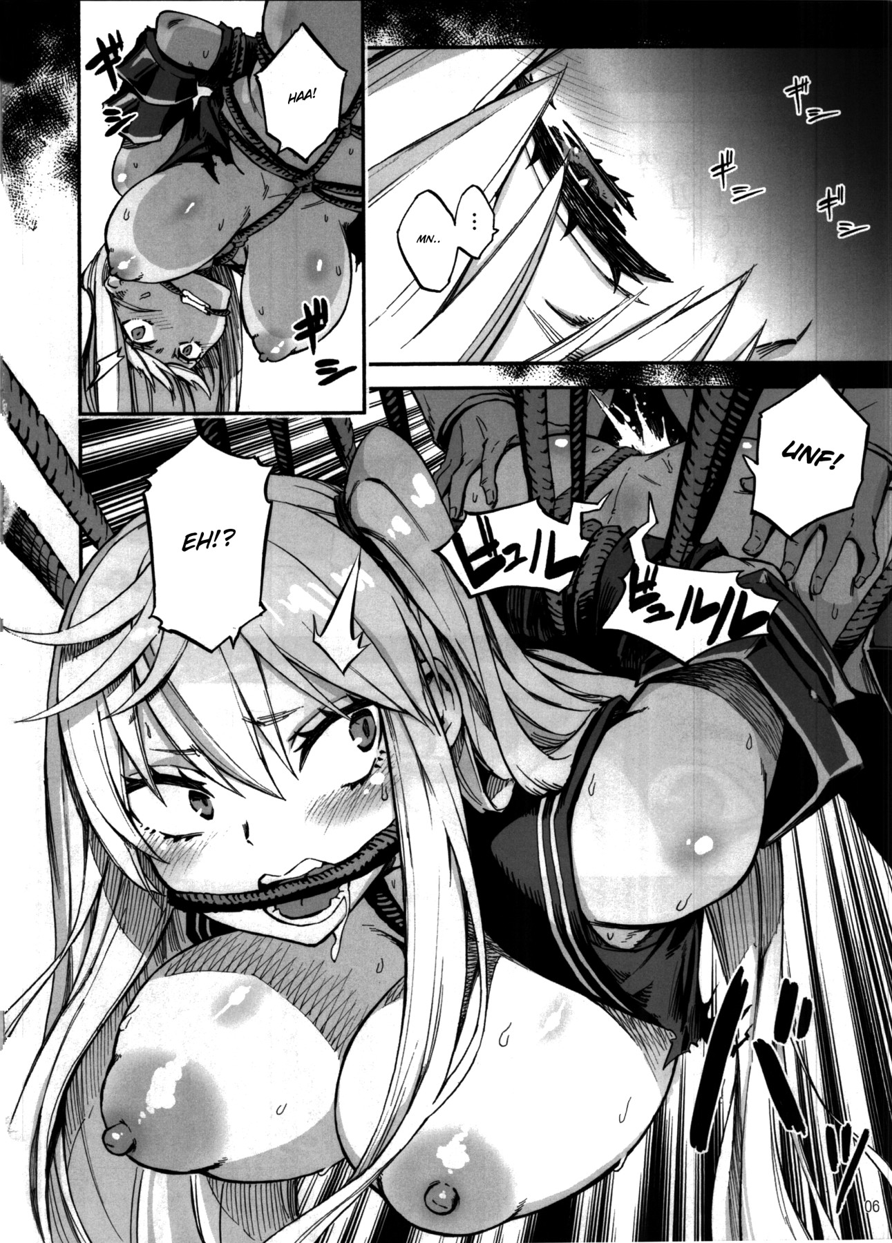 Hentai Manga Comic-Aircraft Carrier Bondage-Read-5